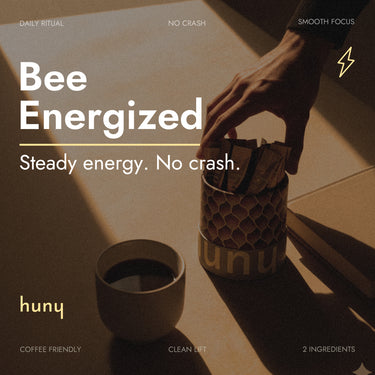 HUNY Bee Energized Shilajit Honey Sticks